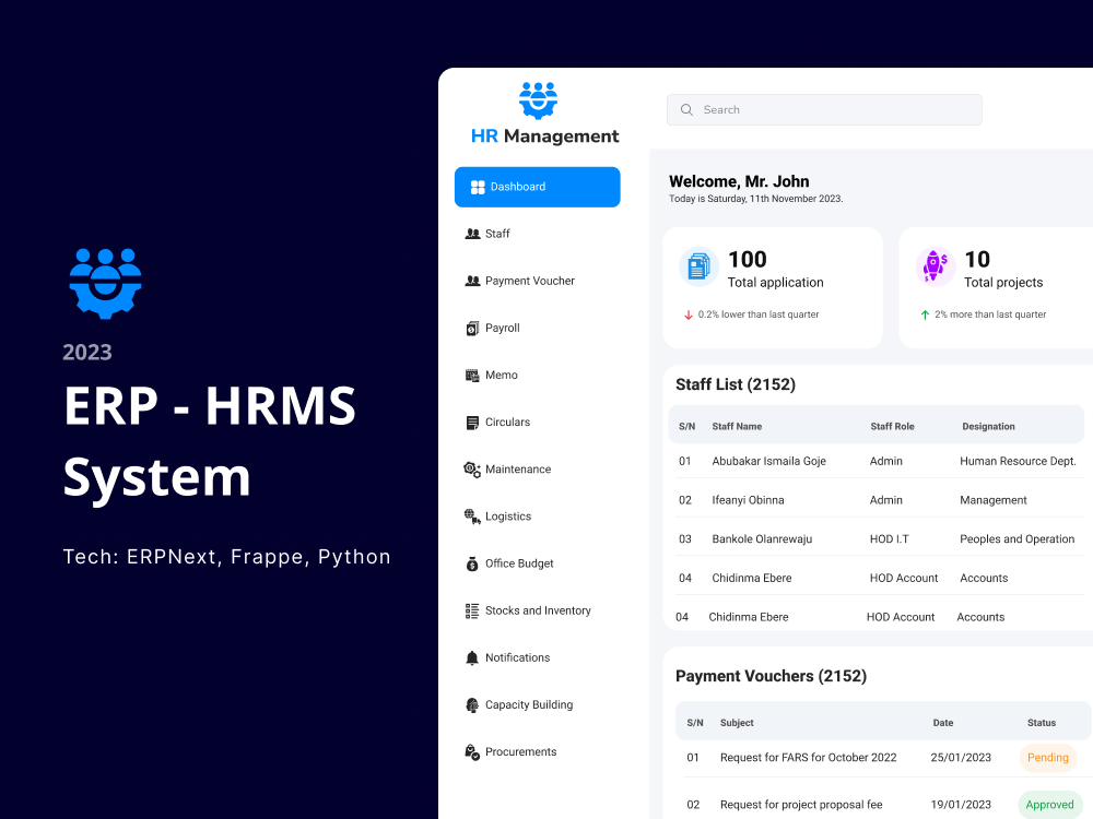 ERP - HRMS System