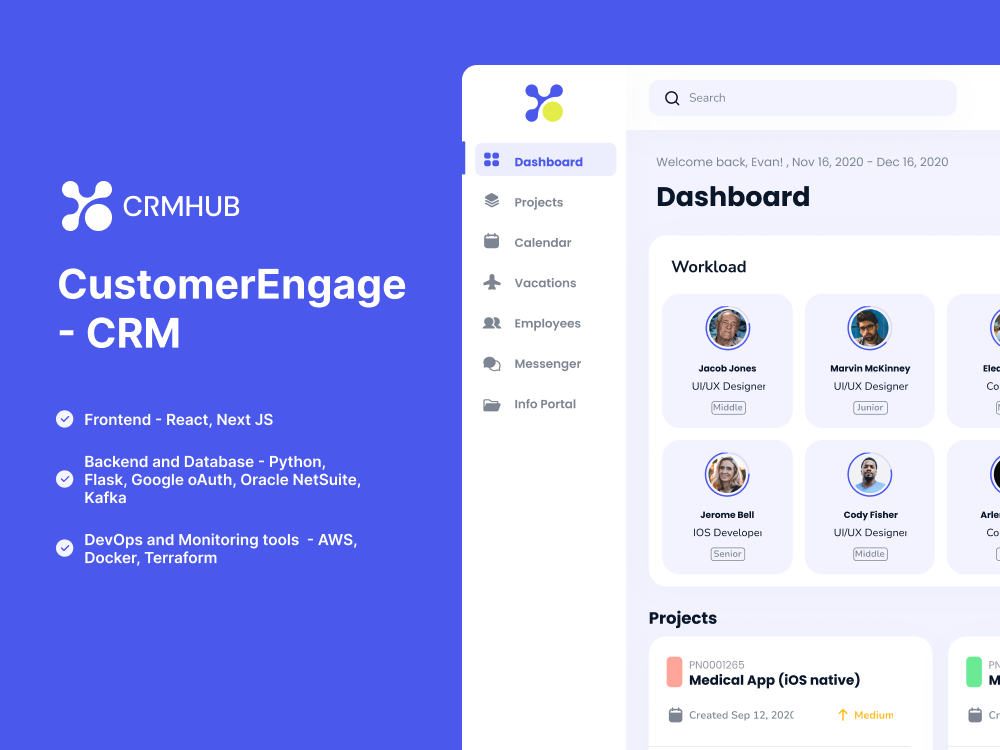 CustomerEngage - CRM Platform